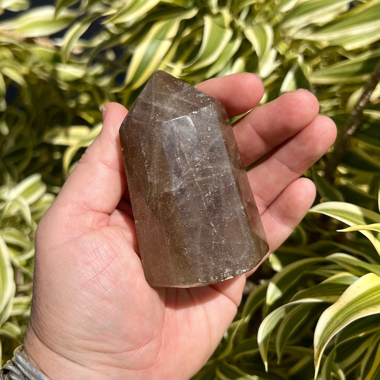 Small Polished Smoky Quartz Crystal Point