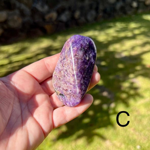 Purple Charoite Large Freeform Healing Crystal