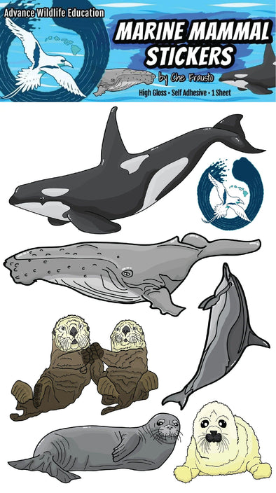 Marine Mammal Stickers