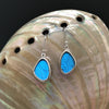 Extra Small Butterfly Earrings in Blue