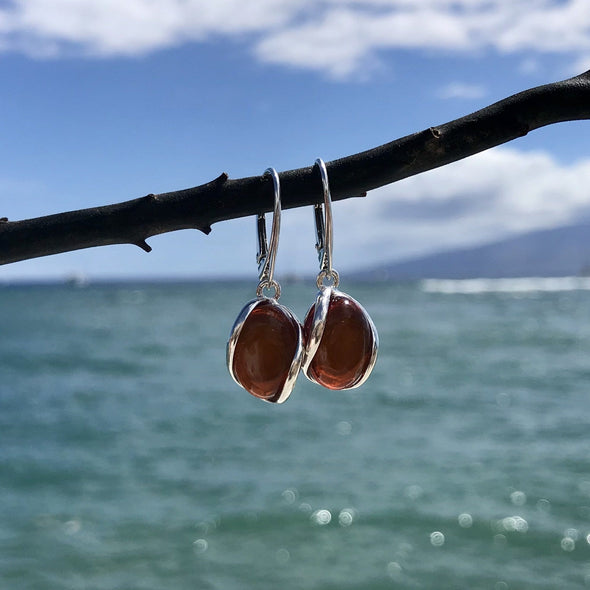 Maple Syrup Baltic Amber Earrings