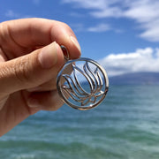 CiCi Maui Designs hand crafted Lotus Pendant