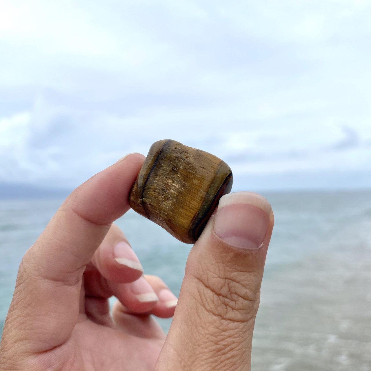 Tiger Eye Polished Pebbles