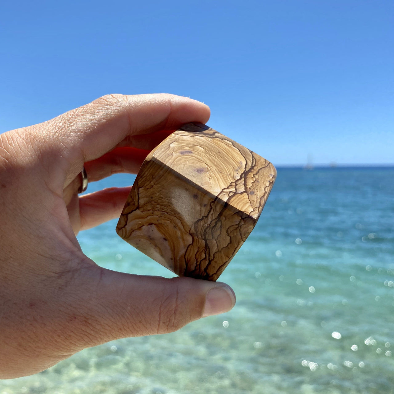 Picture Jasper Cube