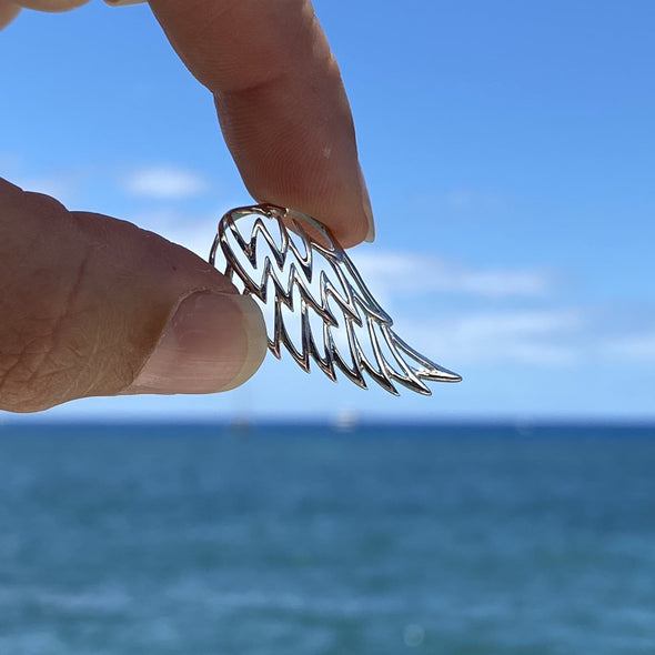 CiCi Maui Designs Small Angel Wing Pendant